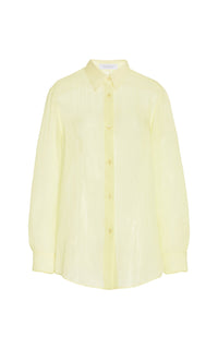 Lime Adamite / Chemise Ferrara en cachemire - Lime Adamite