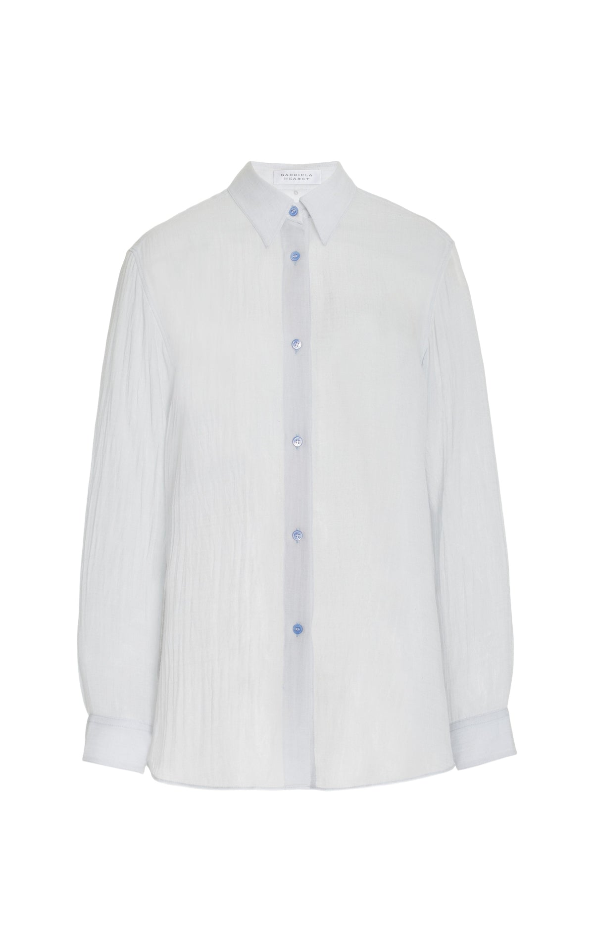 Light Blue / Chemise Ferrara en cachemire - Light Blue