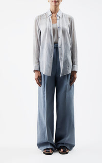 Light Blue / Chemise Ferrara en cachemire - Light Blue