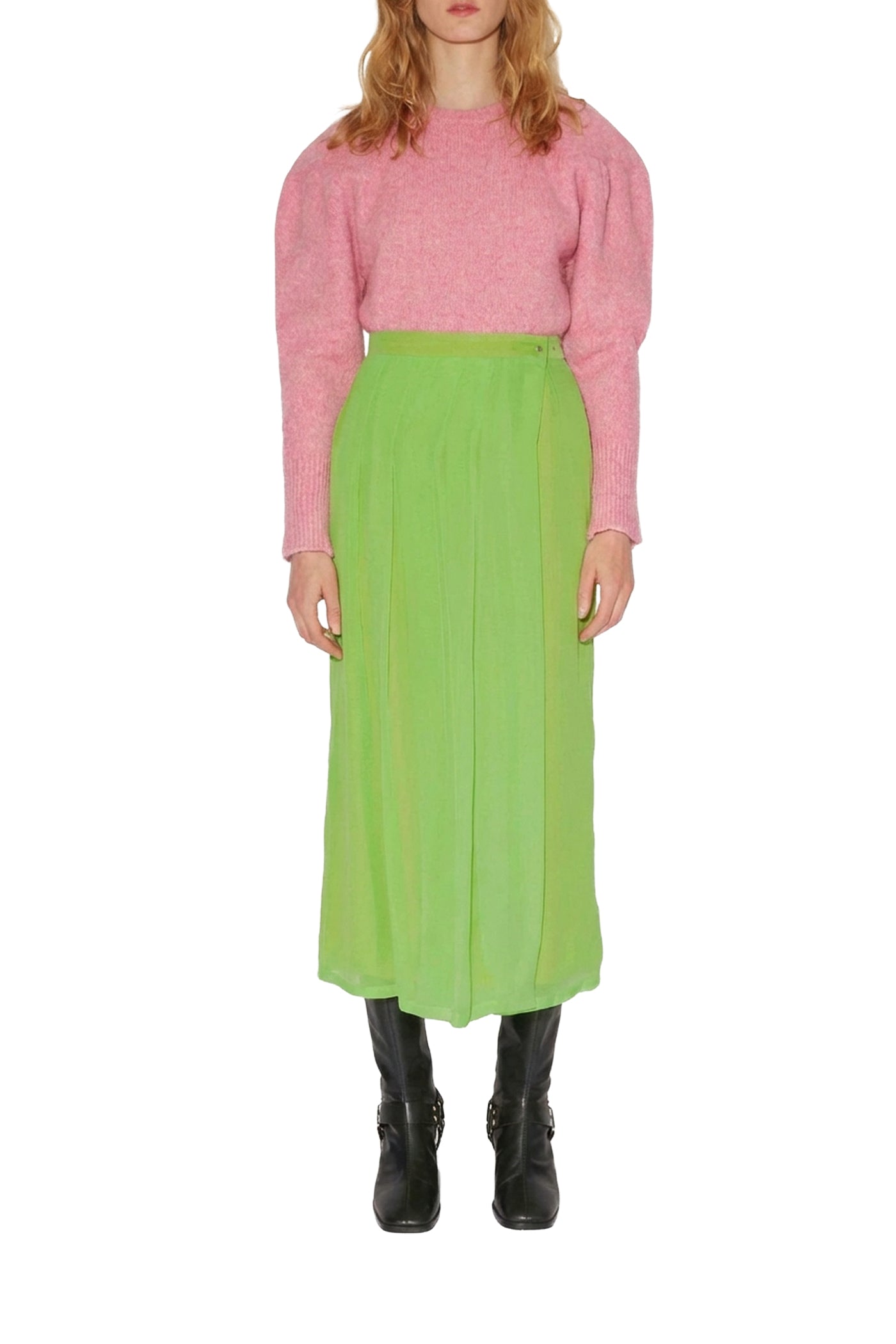 Jupe Ninon Chloe en soie - Zeste