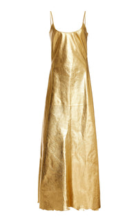 Gold / Robe nuisette Teles en cuir - Gold