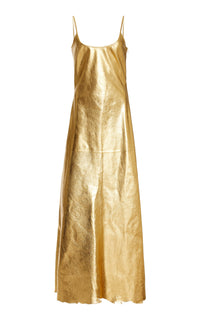 Gold / Robe nuisette Teles en cuir - Gold
