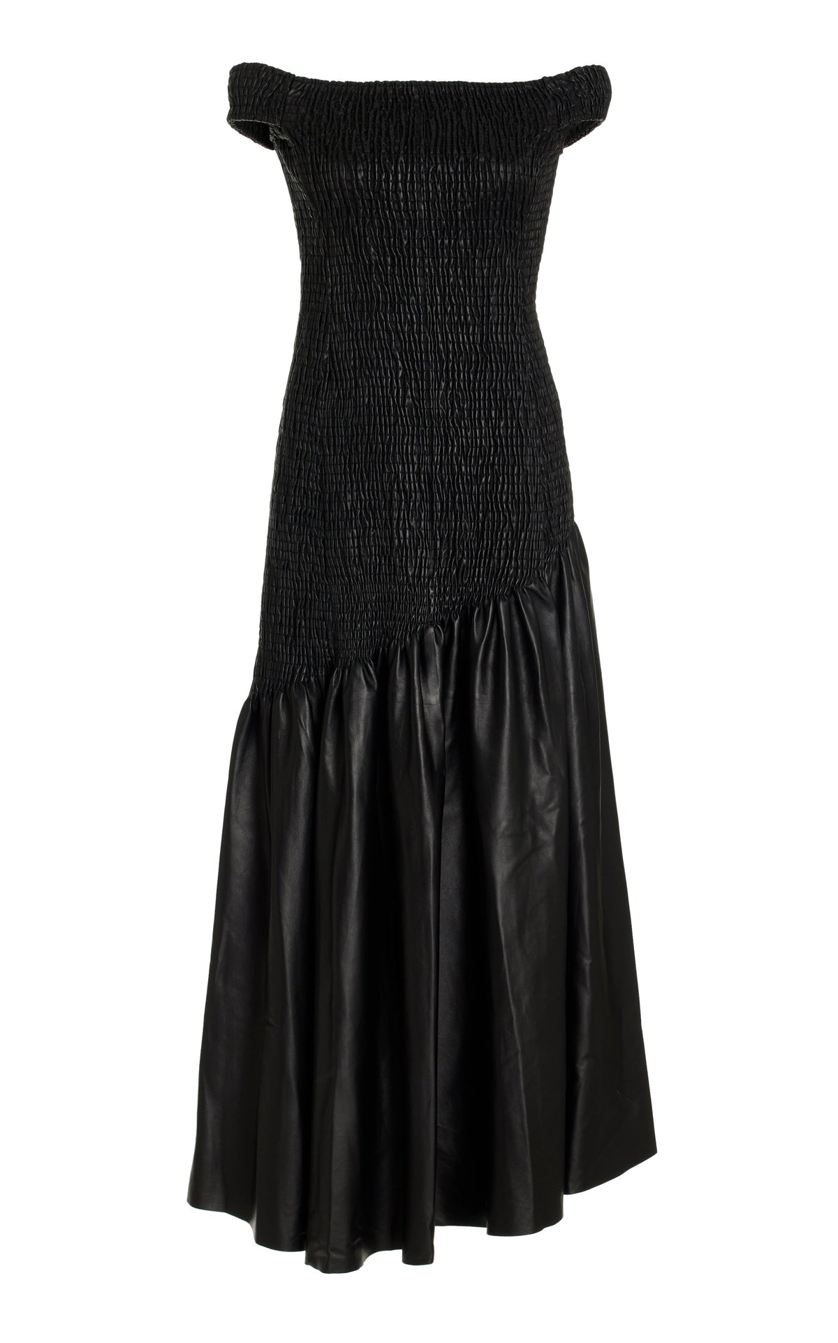 Black / Robe Veloso en cuir - Black