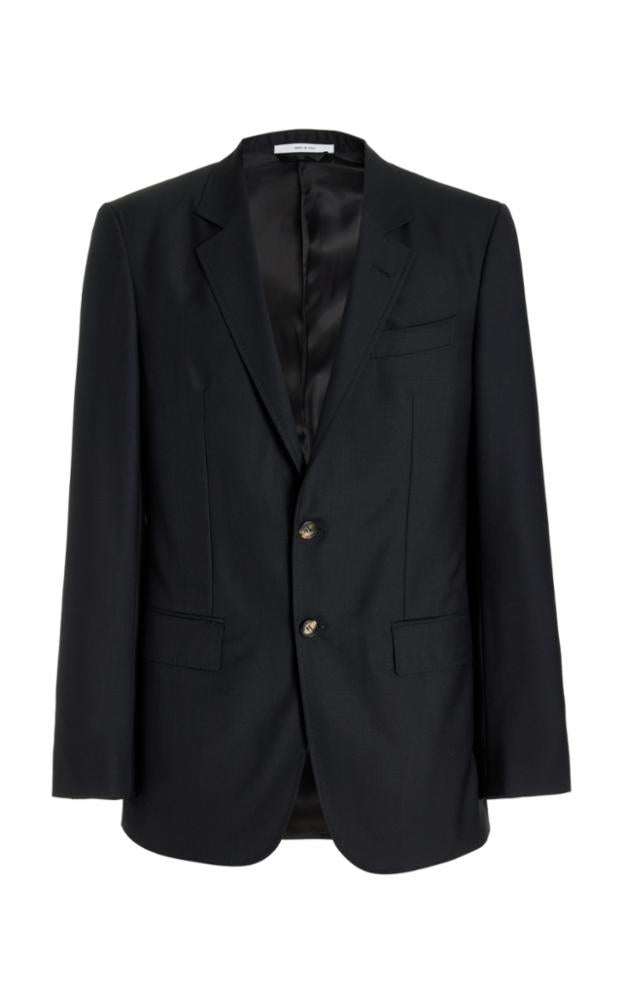 Charcoal / Veste blazer Irving en laine - Charcoal
