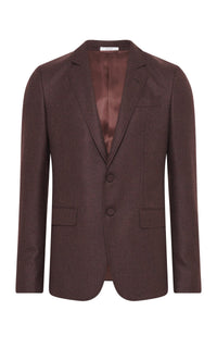 Charcoal / Veste blazer Irving en laine - Charcoal