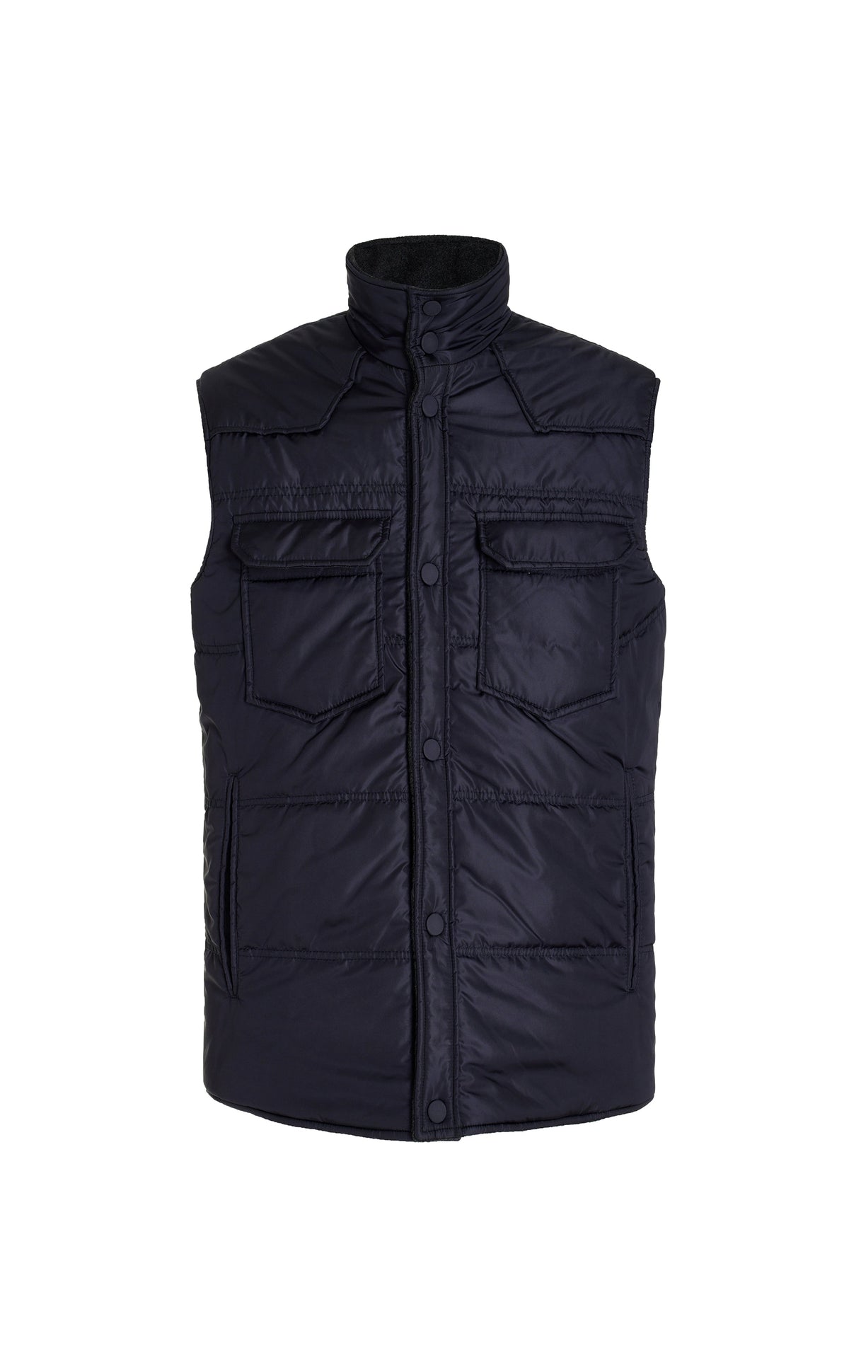 Clay Reversible Puffer Ve en anthracite double face recyclé cash