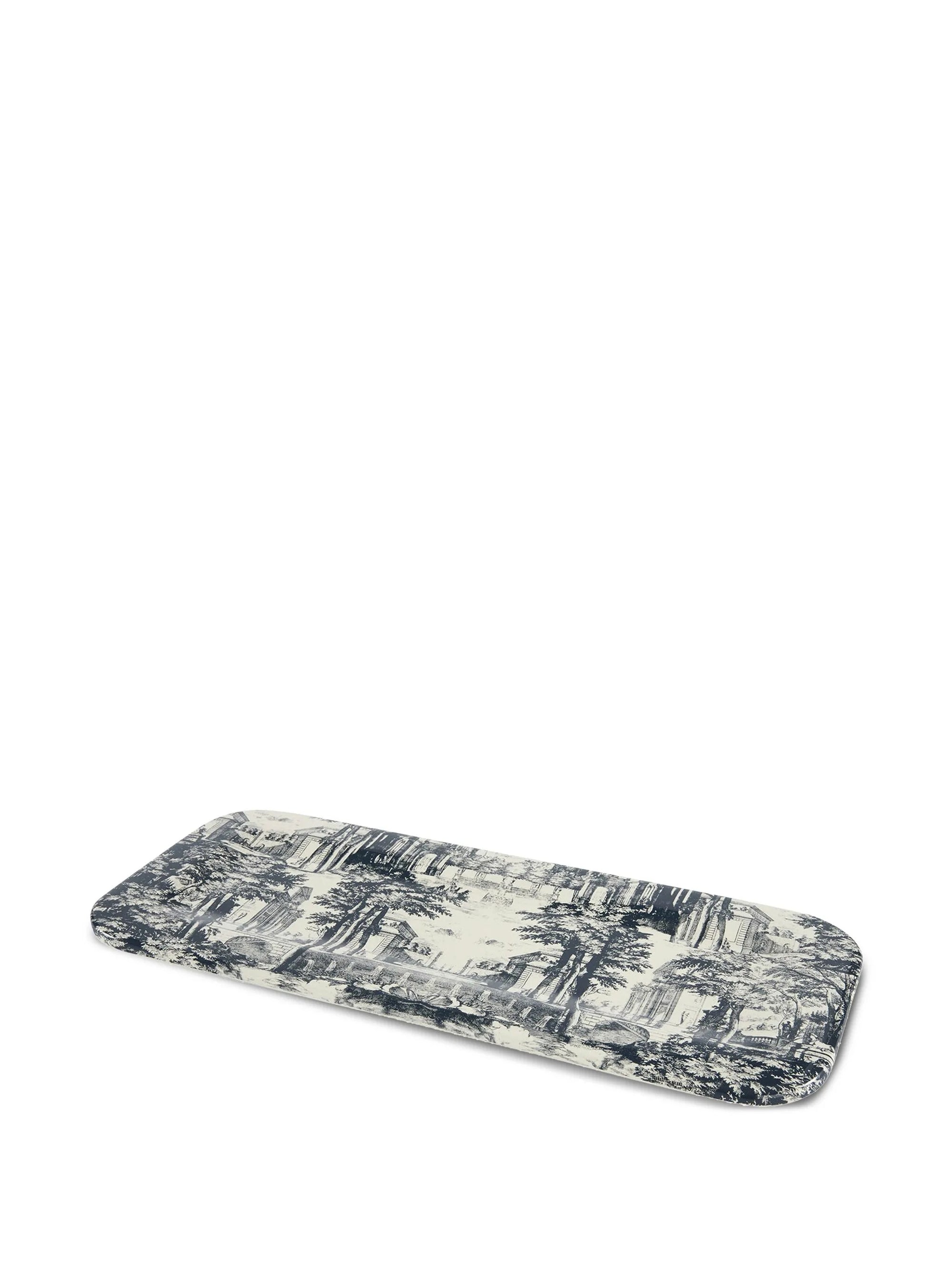 Giardino Settecentesco tray - Blue & Ivory