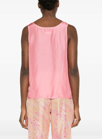 Habotai silk V-neck shirt - Emotion
