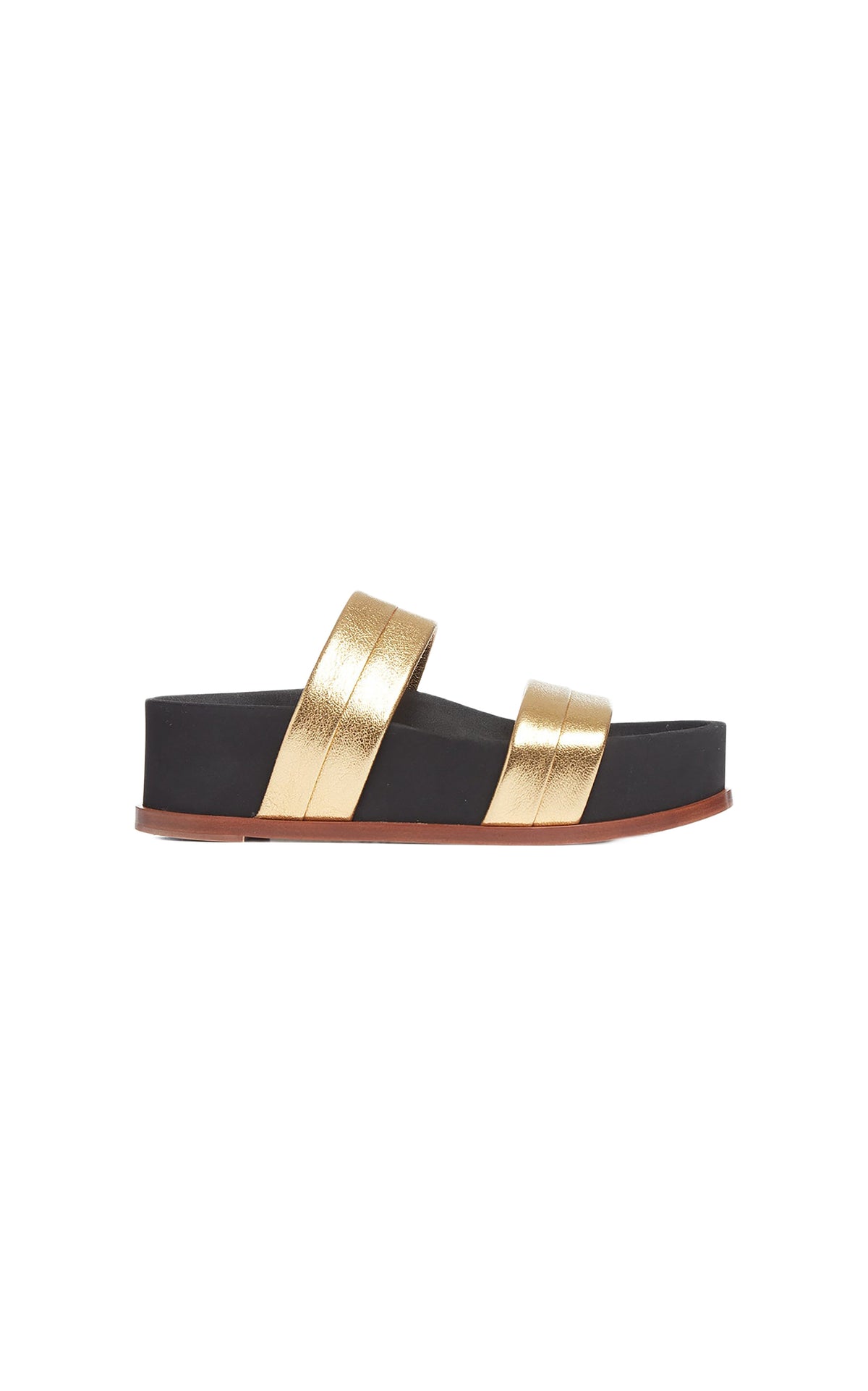 Gold / Sandales Striker en cuir - Gold