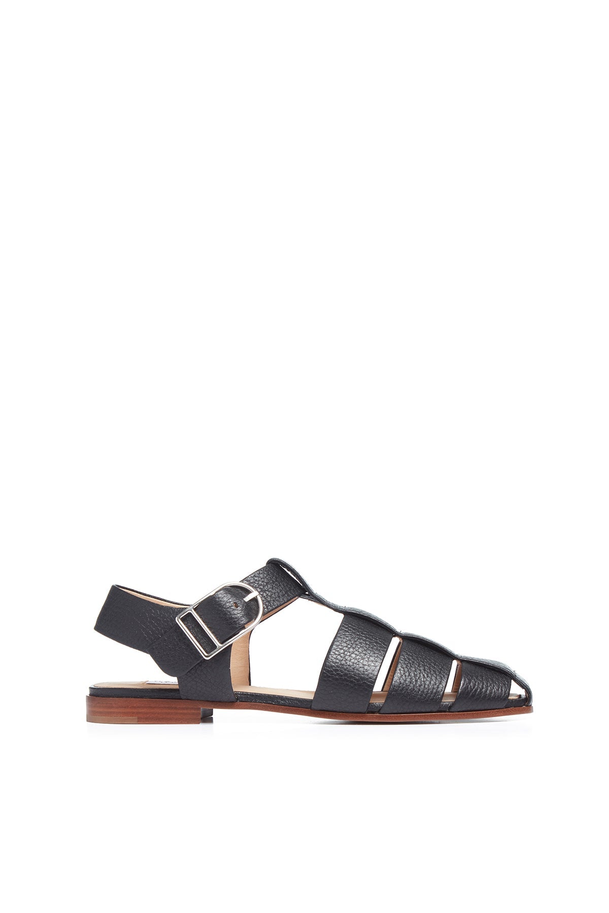Black / Sandales Lynn en cuir - Black