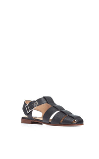 Black / Sandales Lynn en cuir - Black