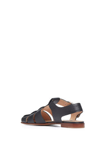 Black / Sandales Lynn en cuir - Black