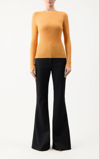 Browning Knit en fluorescent orange jaipur cachemire soie fil