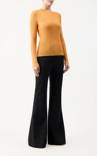Browning Knit en fluorescent orange jaipur cachemire soie fil