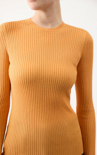 Browning Knit en fluorescent orange jaipur cachemire soie fil
