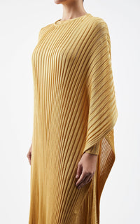 Gold / Poncho Taos en soie - Gold