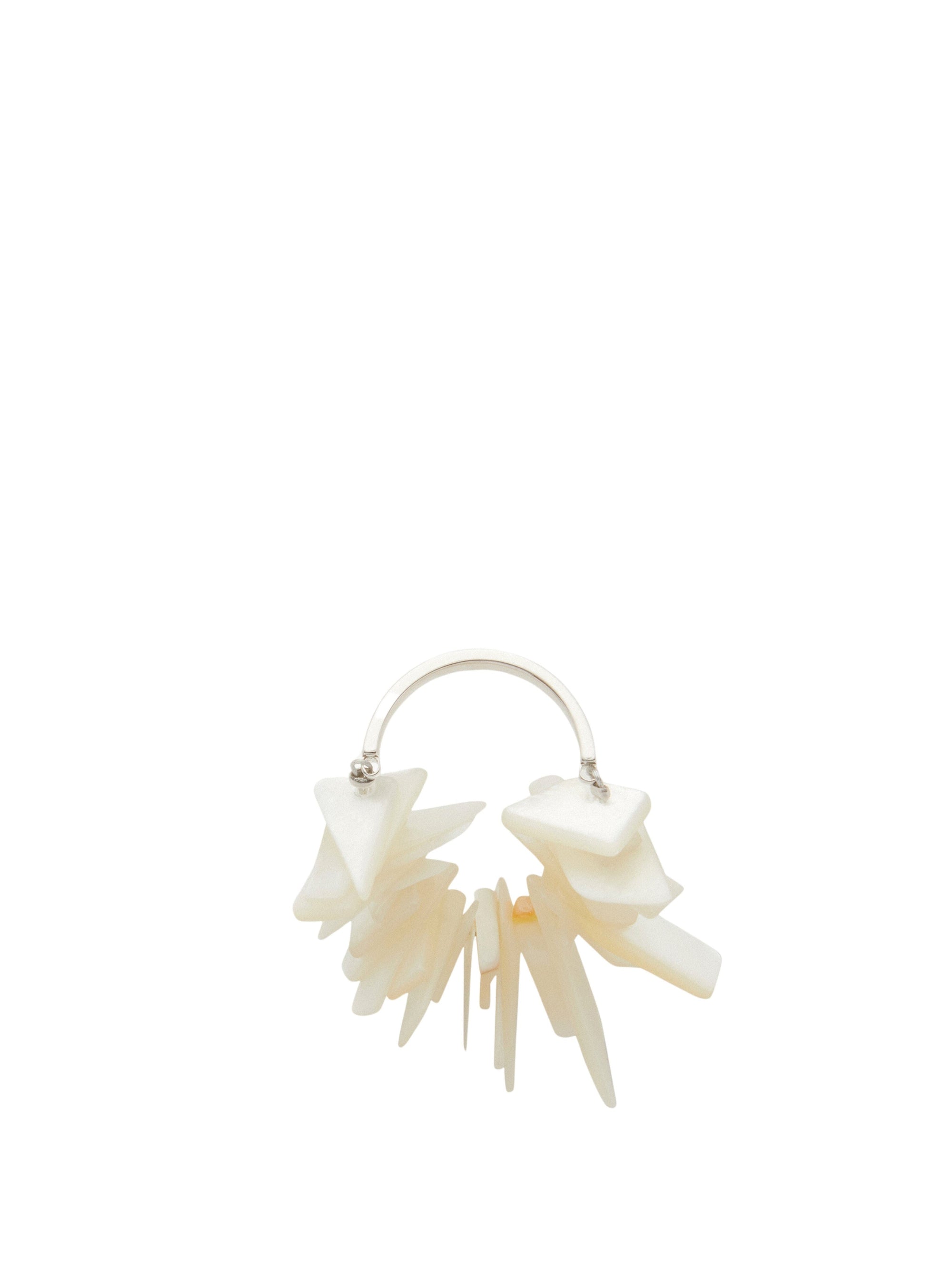 7pcs RELIQUAT 120€ / Bague corail et nacre - Mother of pearl