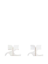 2pcs RELIQUAT 95€ / Puces d'oreilles AC logo perle nacre - Mother of pearl