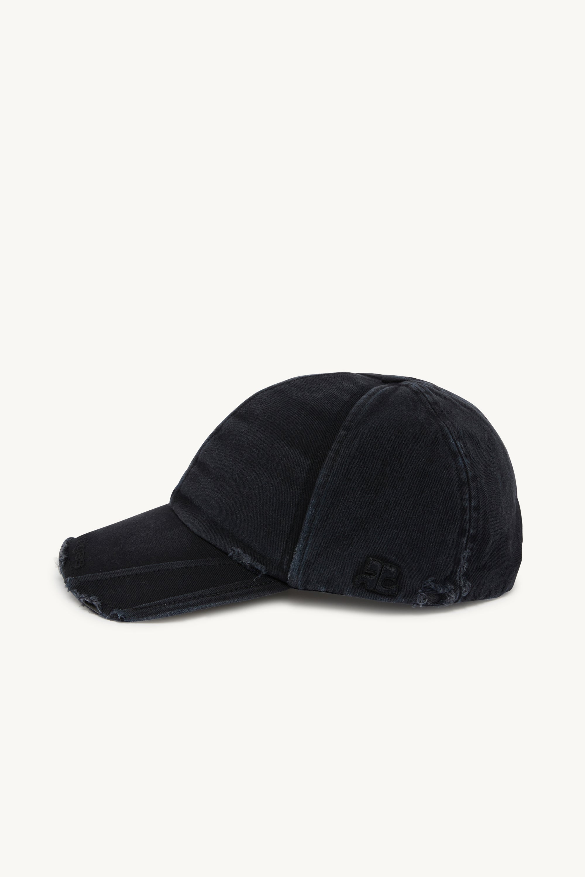 3pcs RELIQUAT 75€ / Casquette destroy bleach - Stonewhashed grey & Black