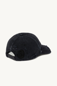 3pcs RELIQUAT 75€ / Casquette destroy bleach - Stonewhashed grey & Black