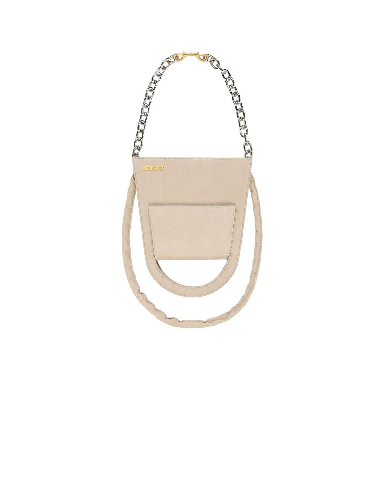 Sac À L'Envers en cuir - Dark Beige