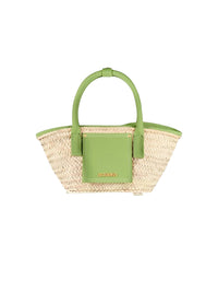The Small Soli Basket - Green
