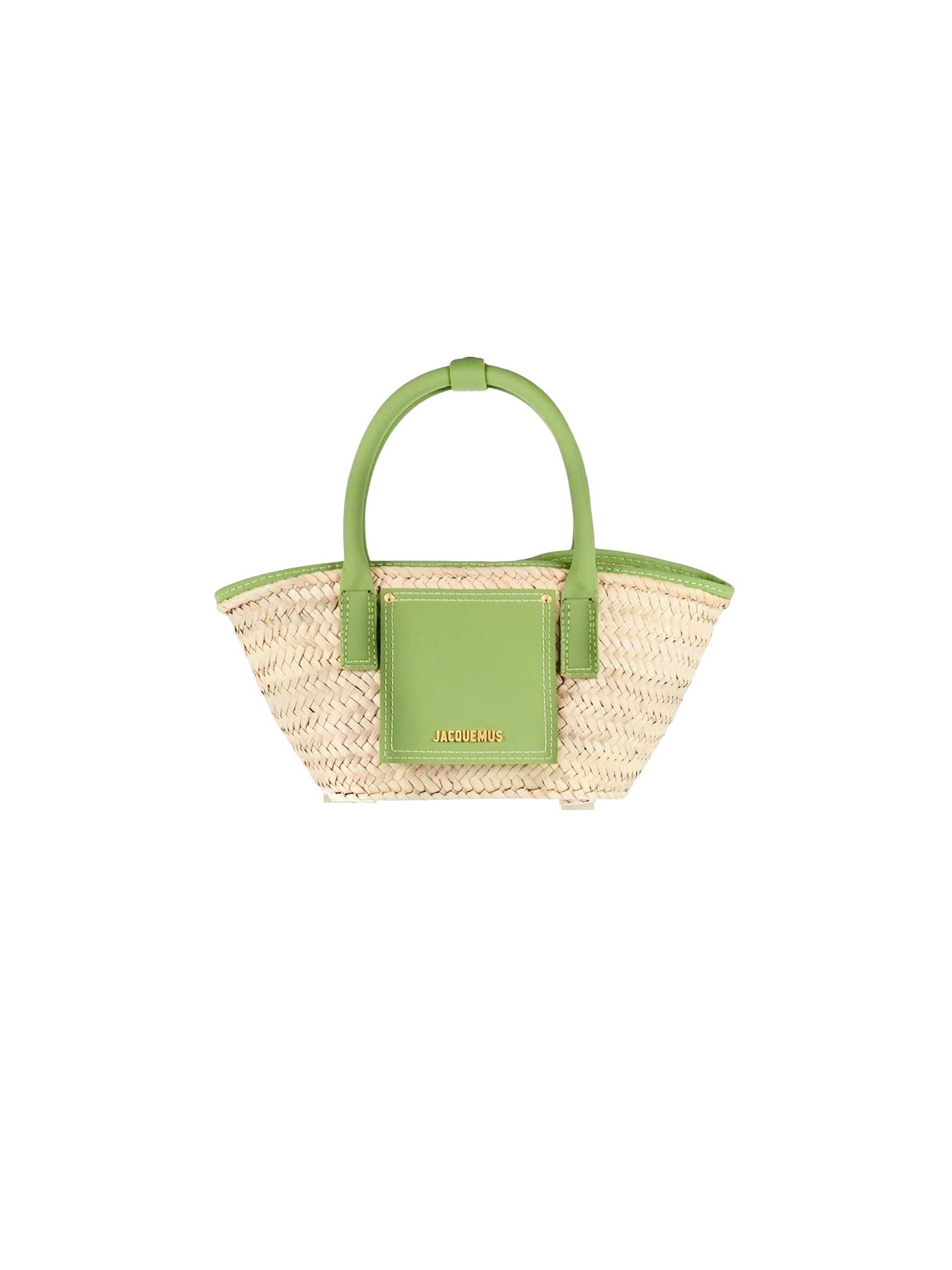 Sac Petit Panier Soli en cuir - Green