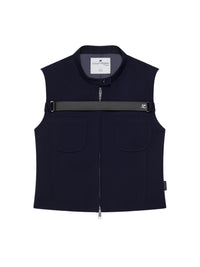PRIX MARQUE : 190 / BLOUSON SLEEVELESS STRAP TWILL