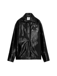 PRIX MARQUE : 300 / BLOUSON ICONIQUE VINYLE OVERSIZE