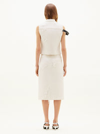 PRIX MARQUE : 200 / BLOUSON DISTRESSED STRAP RACER