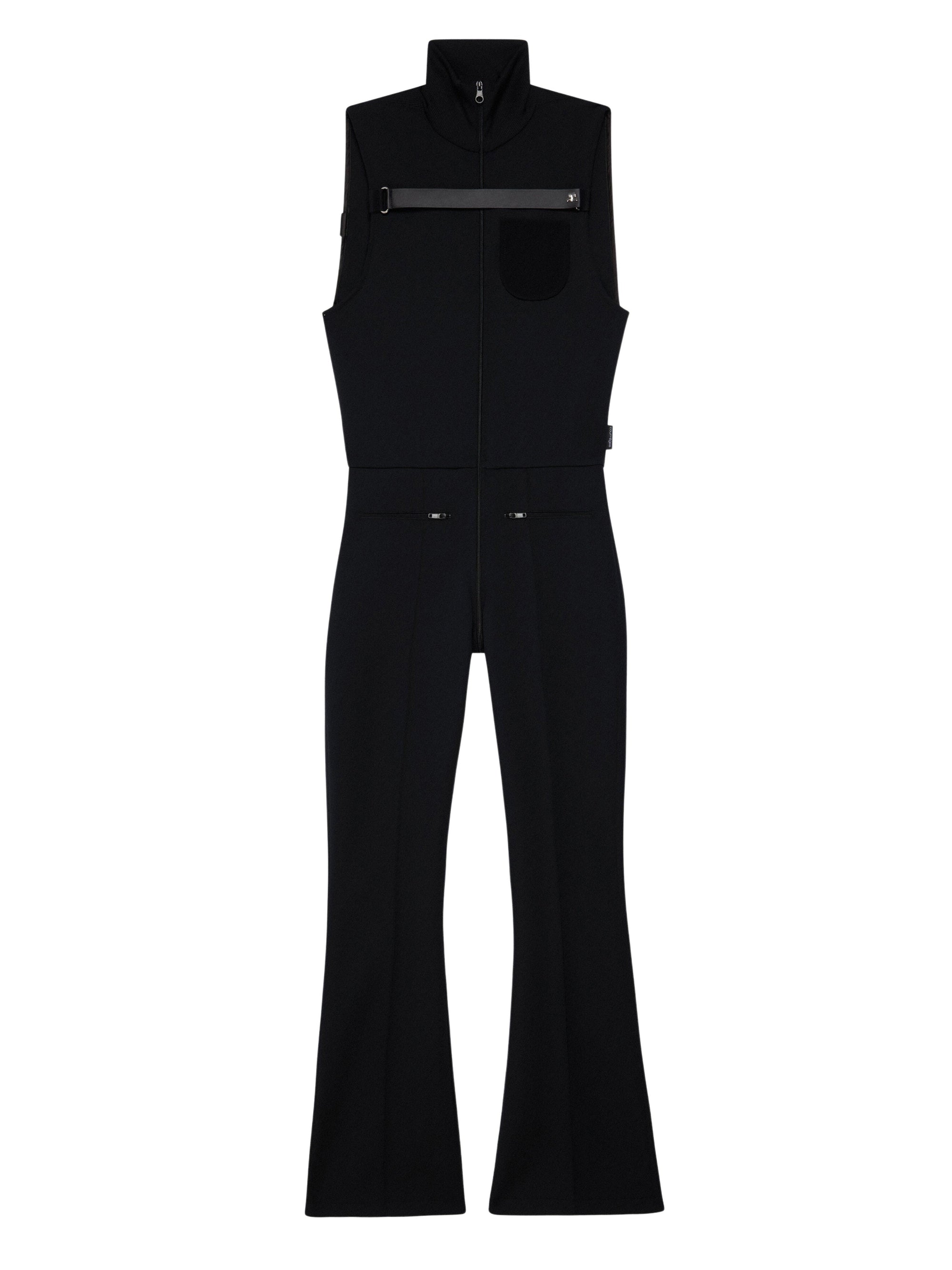 4pcs RELIQUAT 350€ / Combinaison strap en sergé - Black