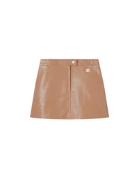 PRIX MARQUE : 150 / REEDITION VINYL MINI SKIRT-34