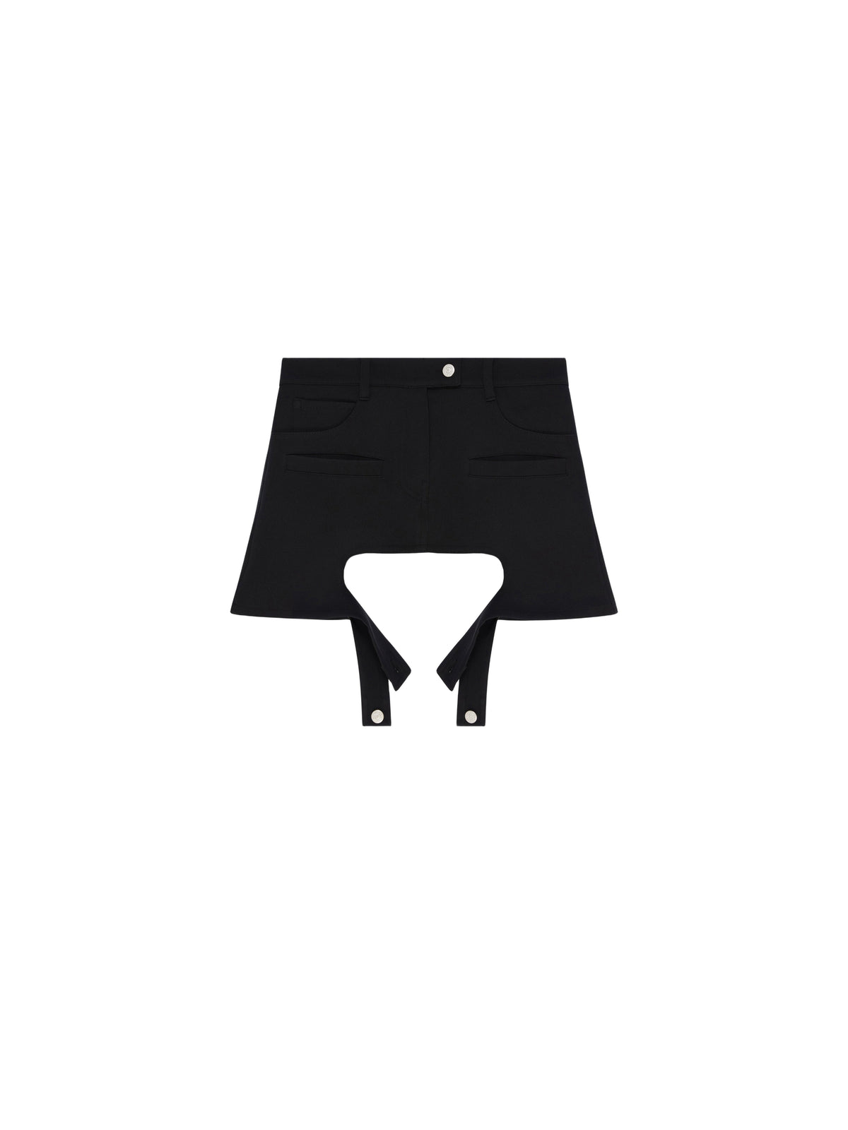 Jupe Chaps en sergé - Black