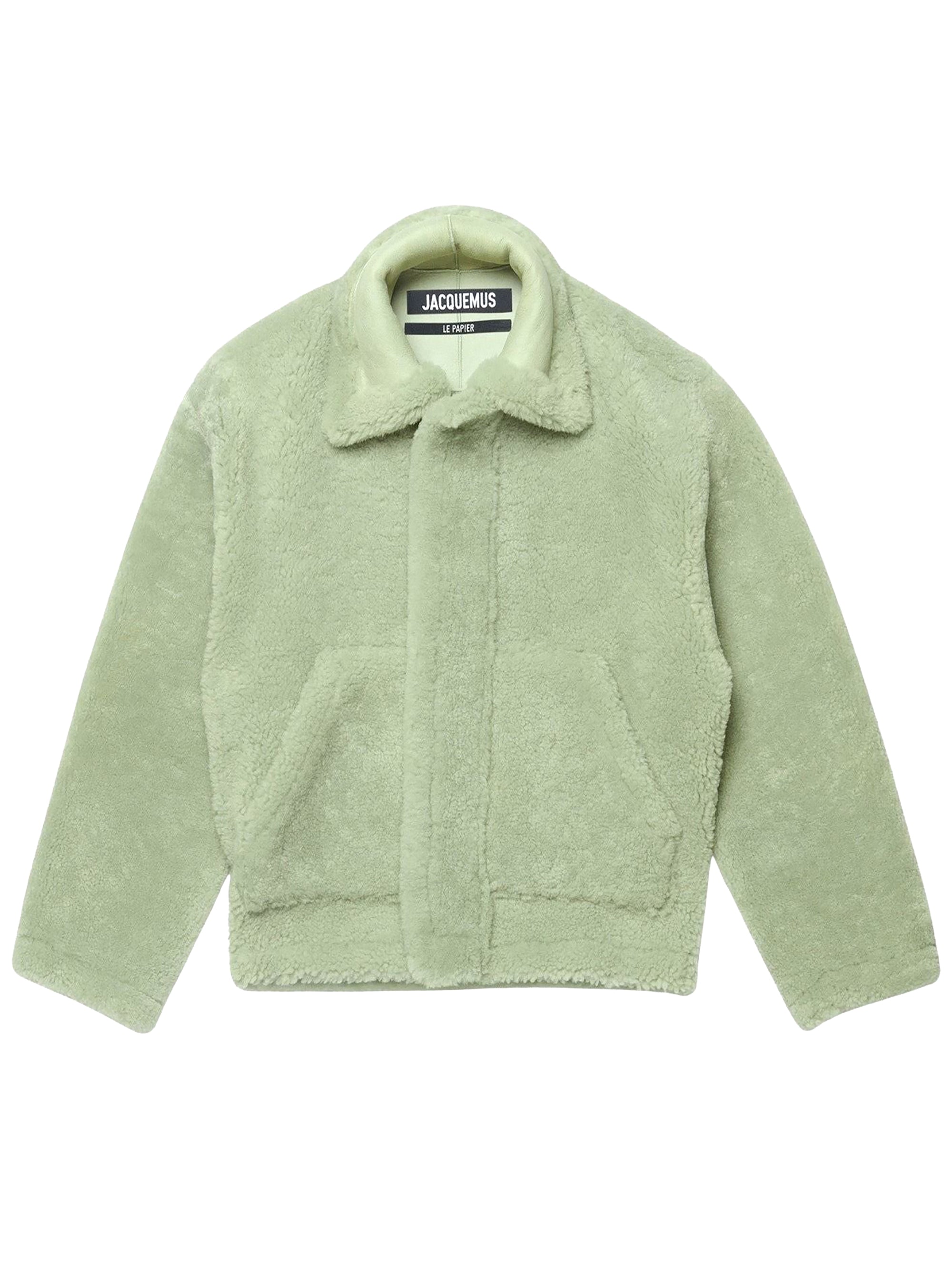 Manteau Pastre en cuir - Light Green