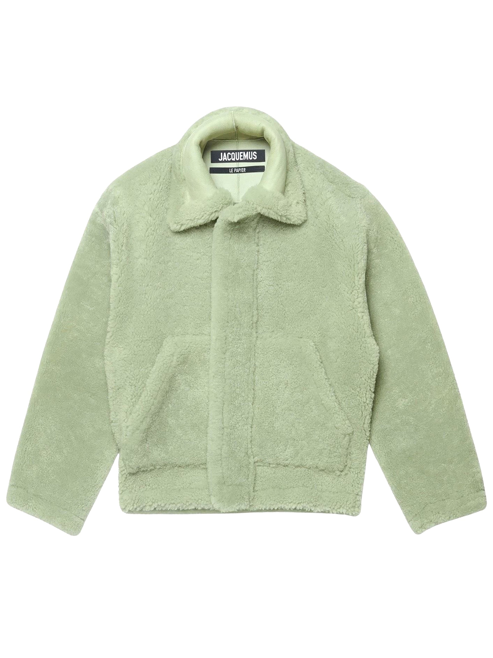 LIGHT GREEN LE MANTEAU PASTRE