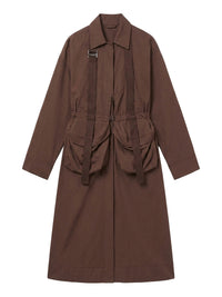 BROWN LE MANTEAU CAROZZU