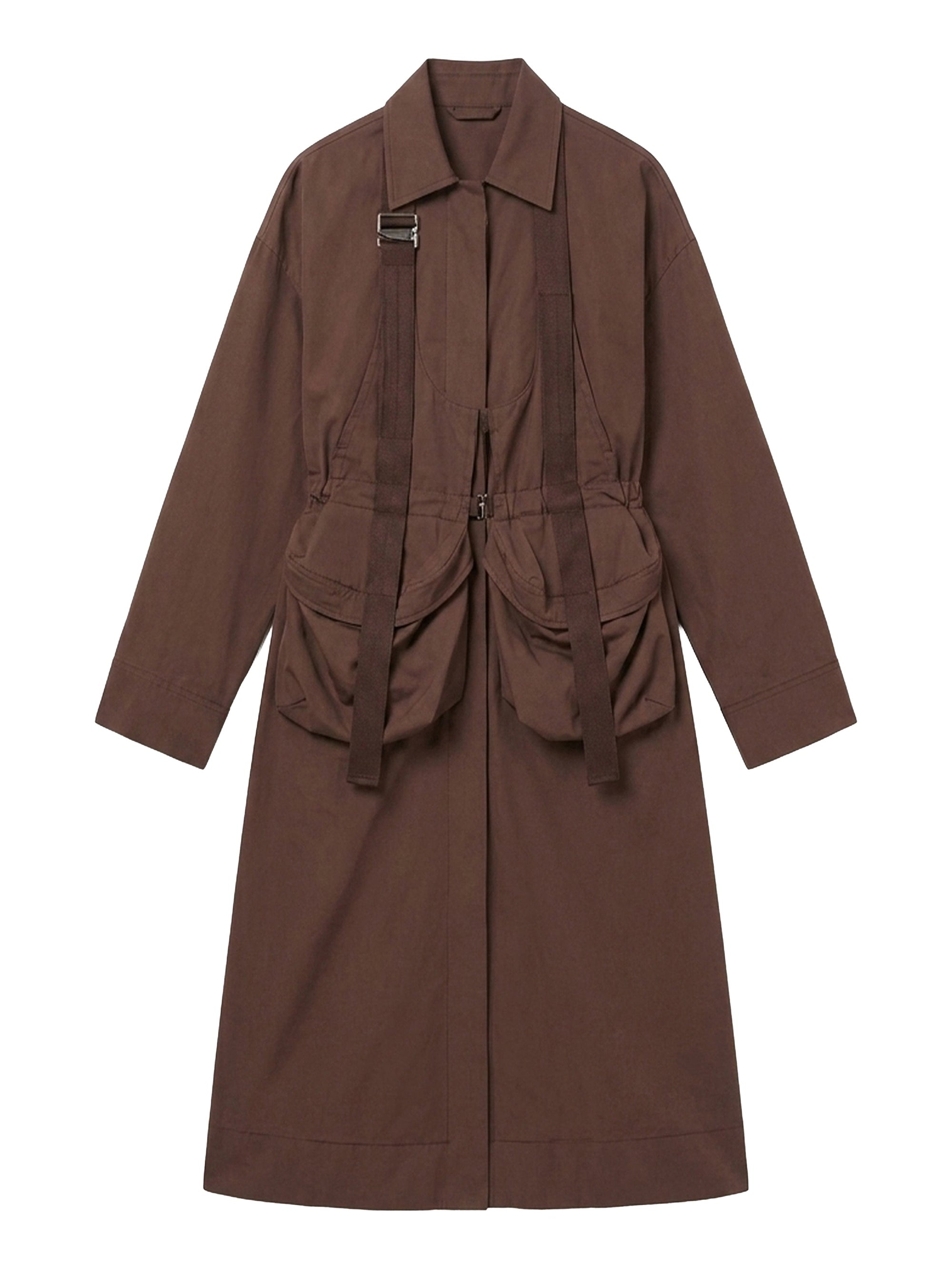 BROWN LE MANTEAU CAROZZU