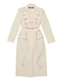 LIGHT BEIGE LE MANTEAU LACCIU