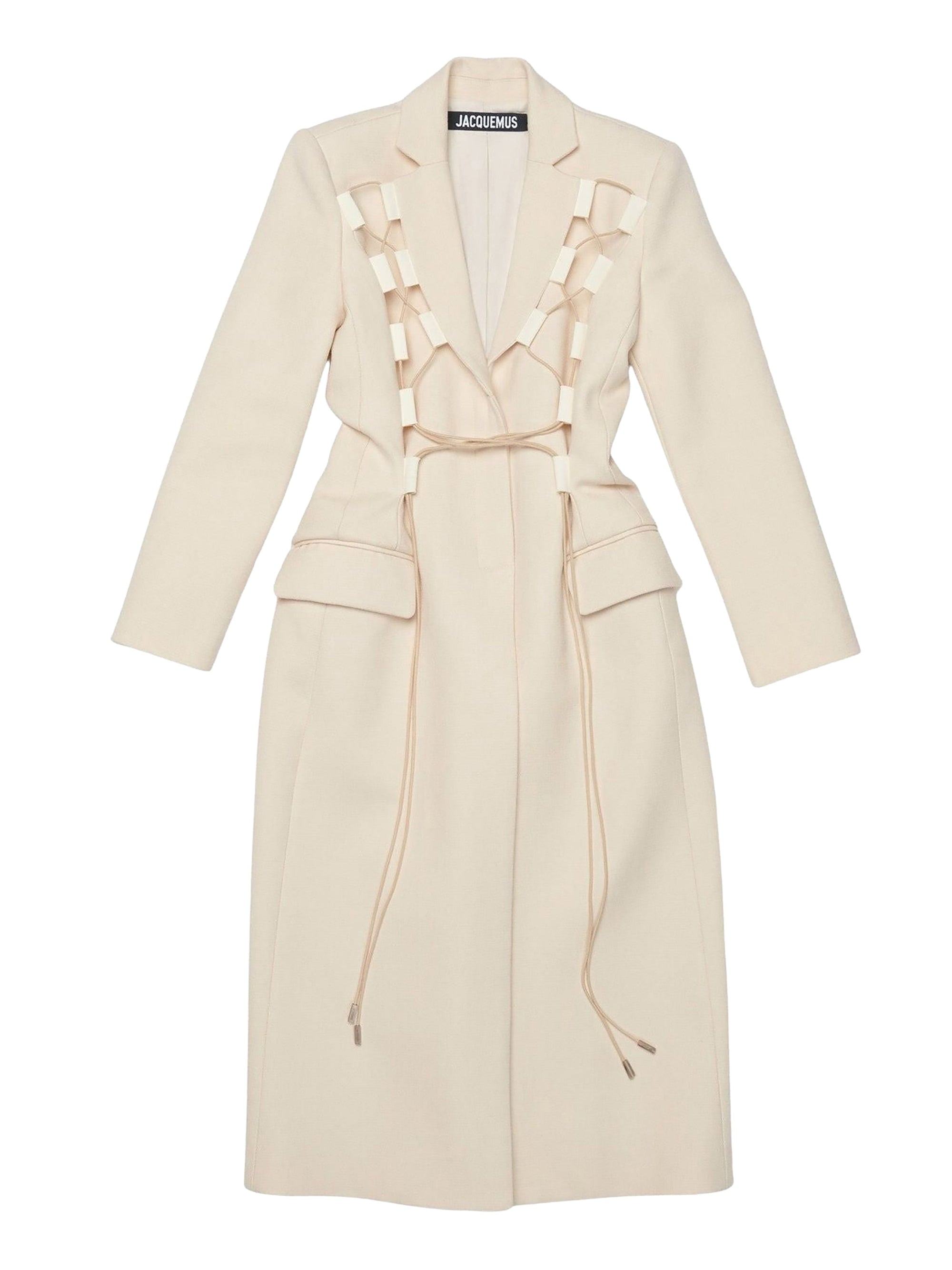 LIGHT BEIGE LE MANTEAU LACCIU