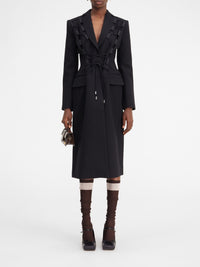 Manteau Lacciu en laine - Black