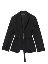 Manteau Filu en laine - Black