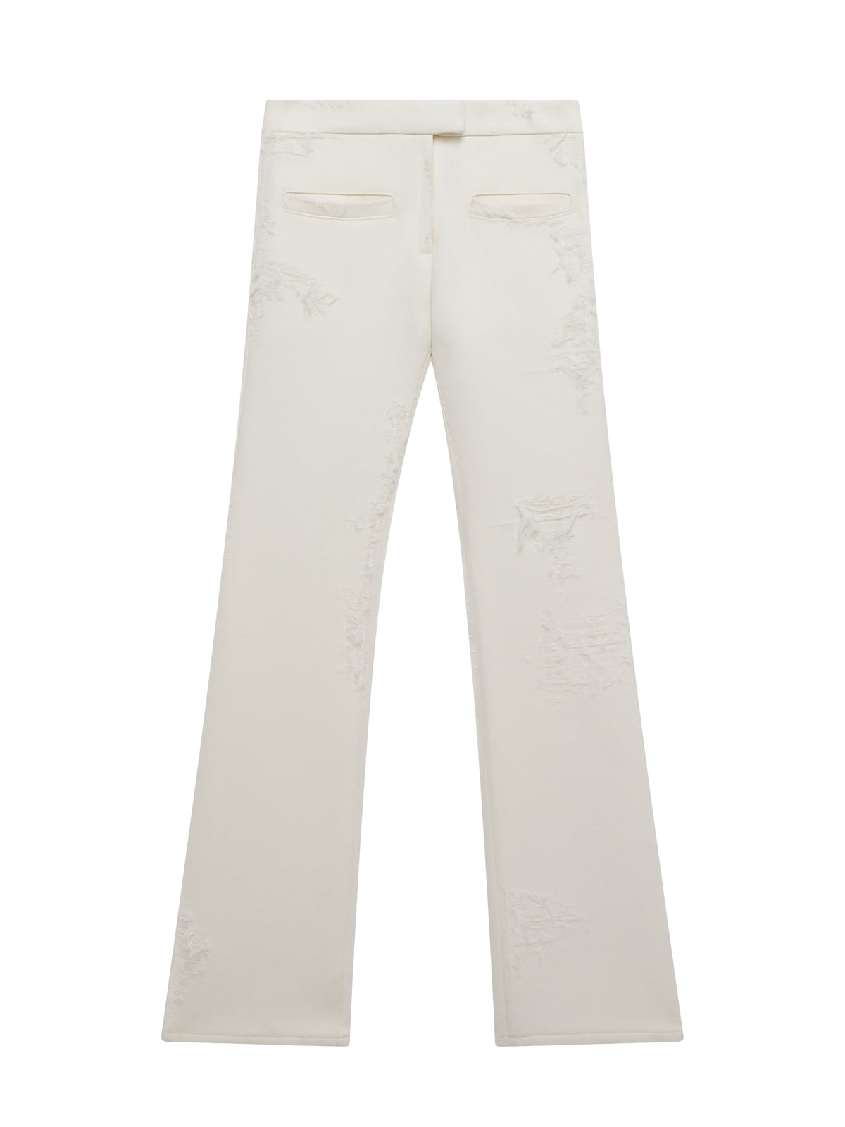 Heritage wool crepe trousers - Heritage White