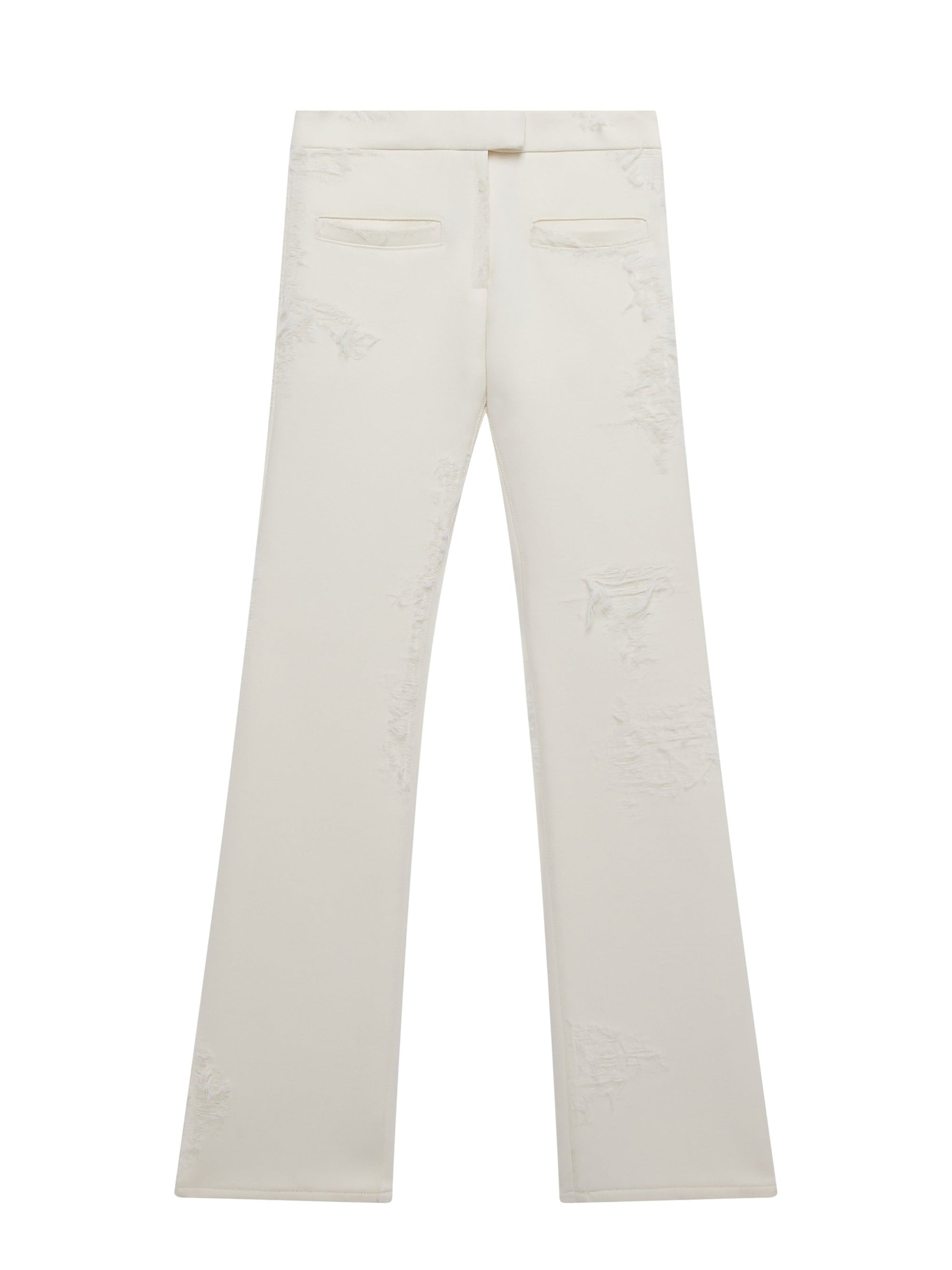 6pcs RELIQUAT 450€ / Pantalon crêpe héritage vieilli en laine - Heritage white