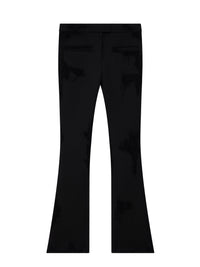 1pcs RELIQUAT 450€ / Pantalon crêpe héritage vieilli en laine - Black
