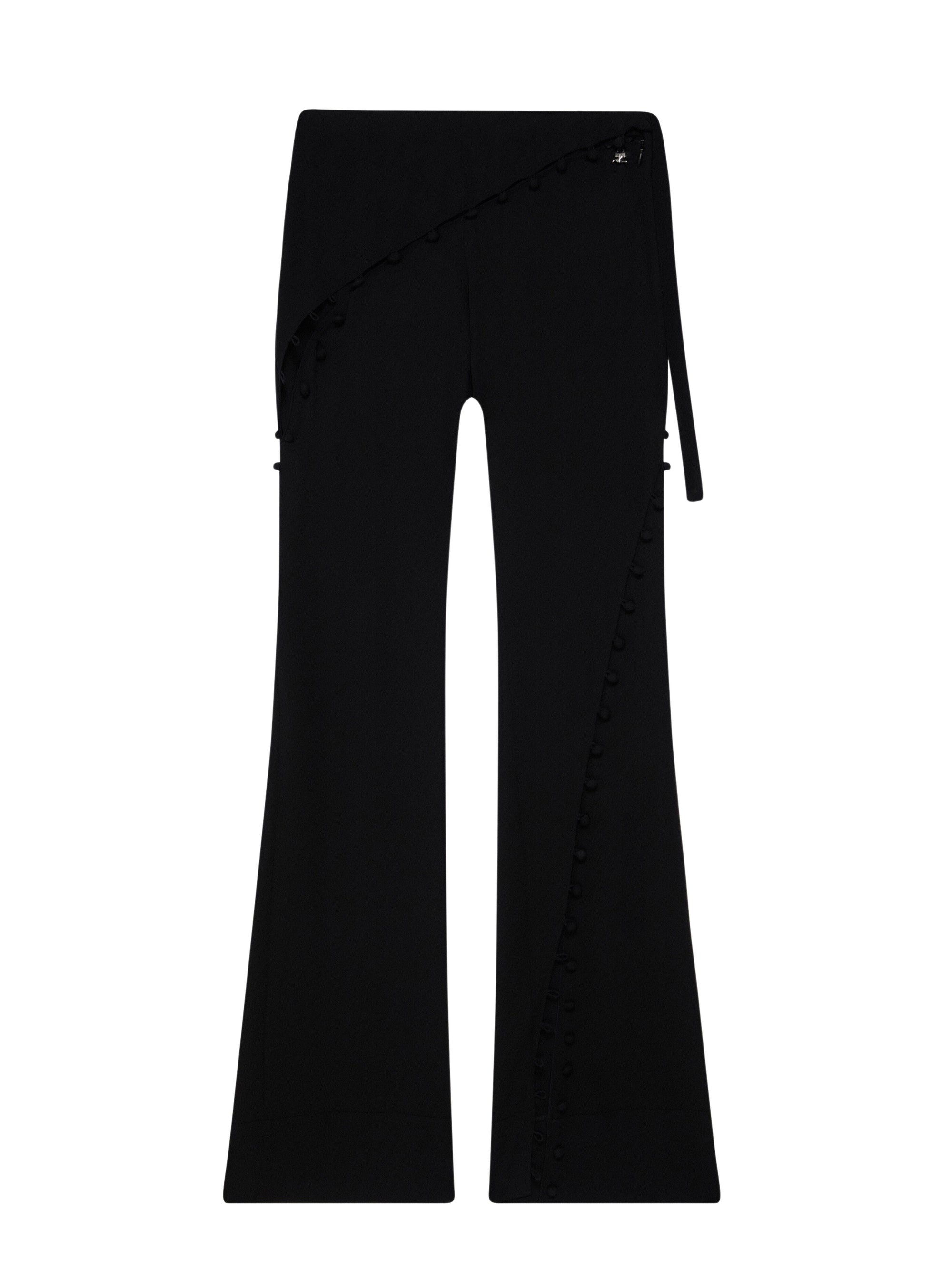 5pcs NEW / PANTALON MULTI OUVERTURE - Black