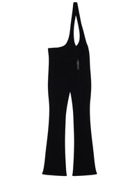 PANTALON EN CREPE EFFET RETOURNE