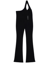 Crepe diving trousers - Black
