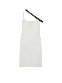 PRIX MARQUE : 250 / ROBE LONG BIAIS STRAP VINYL