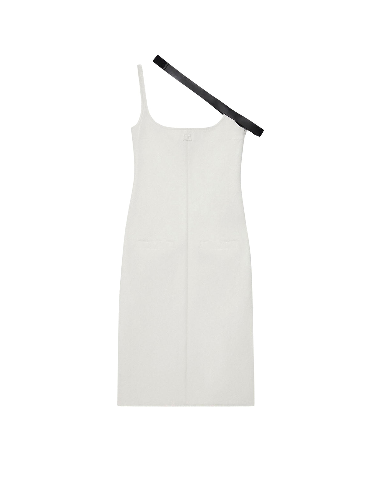 PRIX MARQUE : 250 / ROBE LONG BIAIS STRAP VINYL