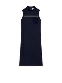 13pcs RELIQUAT 390€ / Robe tailleur longue strap en sergé - Ink